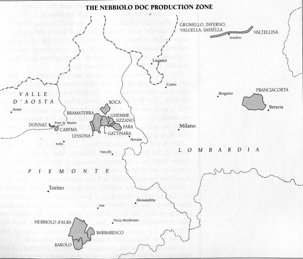 Map of Piemonte Nebbiolo003